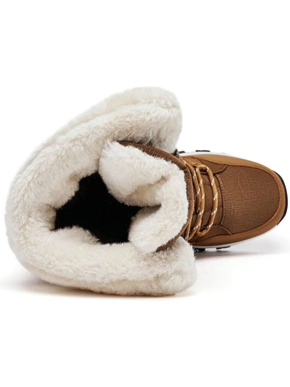 Waterproof Winter Snow Boots for Women | Lightweight Warm Faux Fur Mid-Calf
